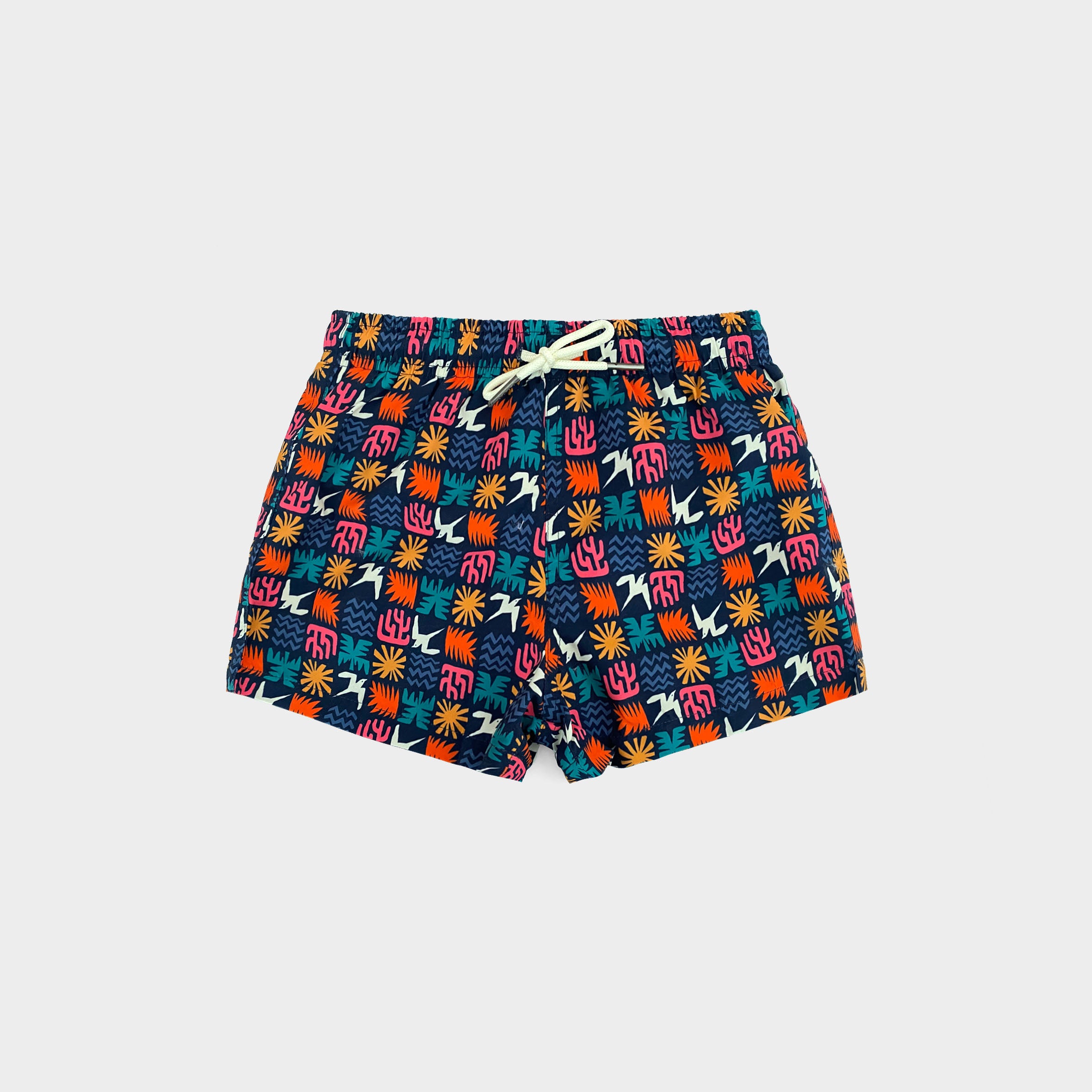 Classic Short Kid TROPICAL SQUARES