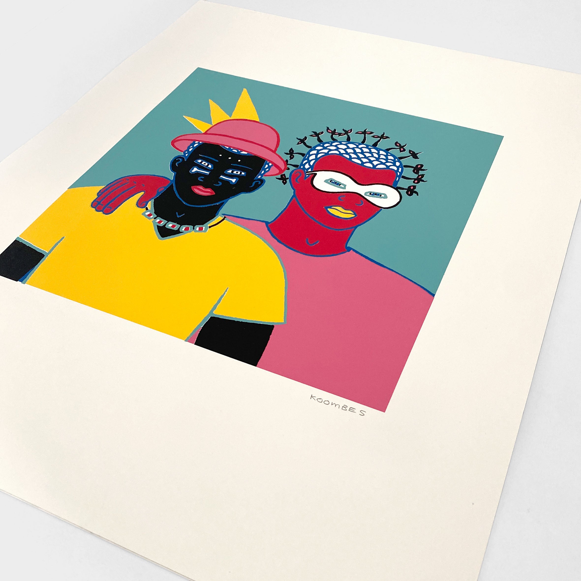 Screen printing KOOMBES LÉMURIE