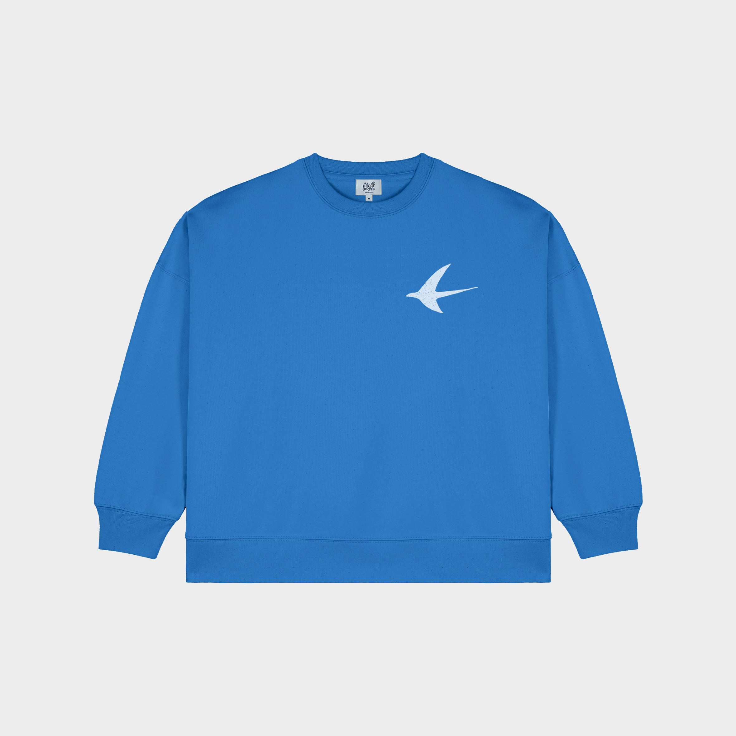 Sweat-Shirt Woman Boxy BLUE SUNSET