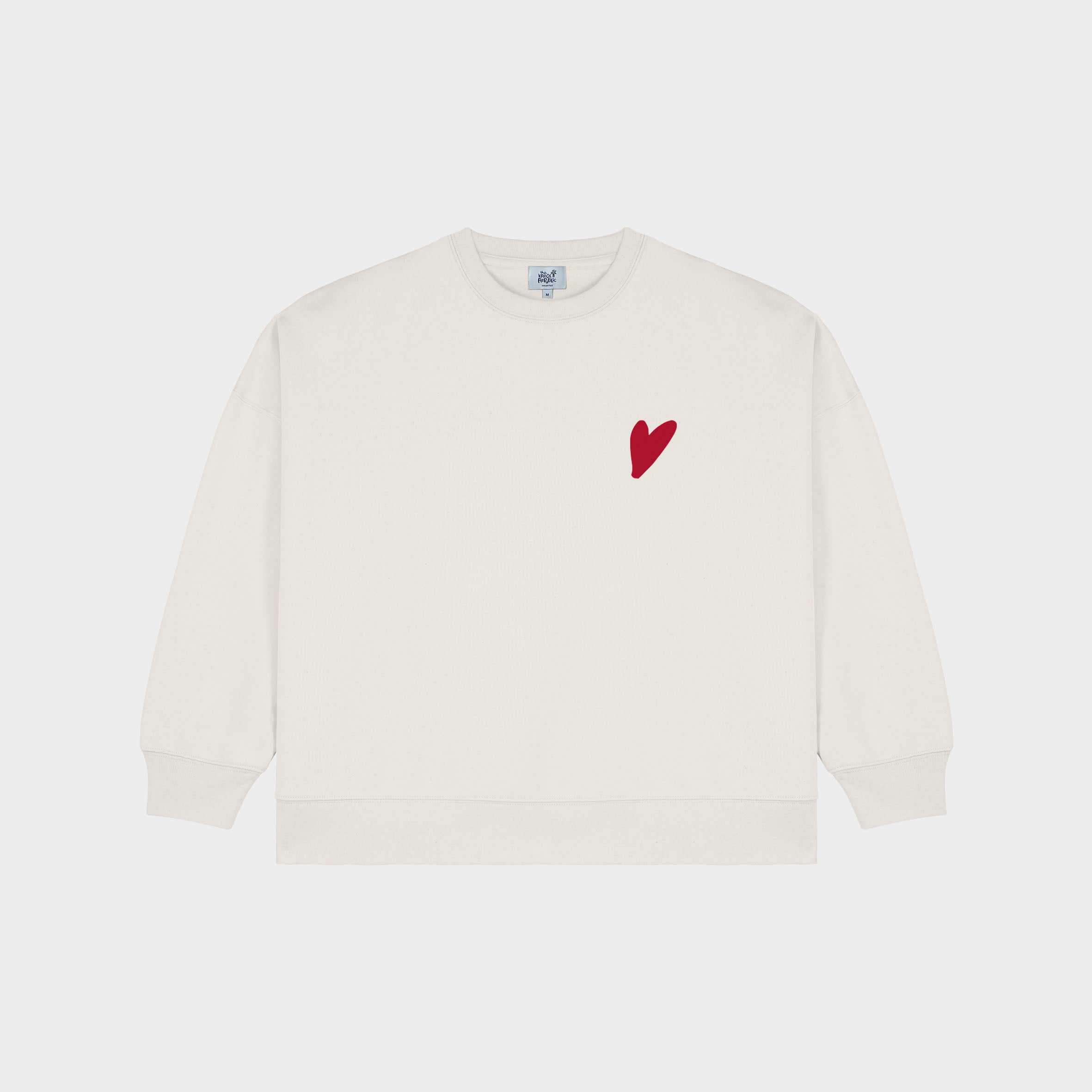Sweat-Shirt Woman Boxy KISS FROM MORIS