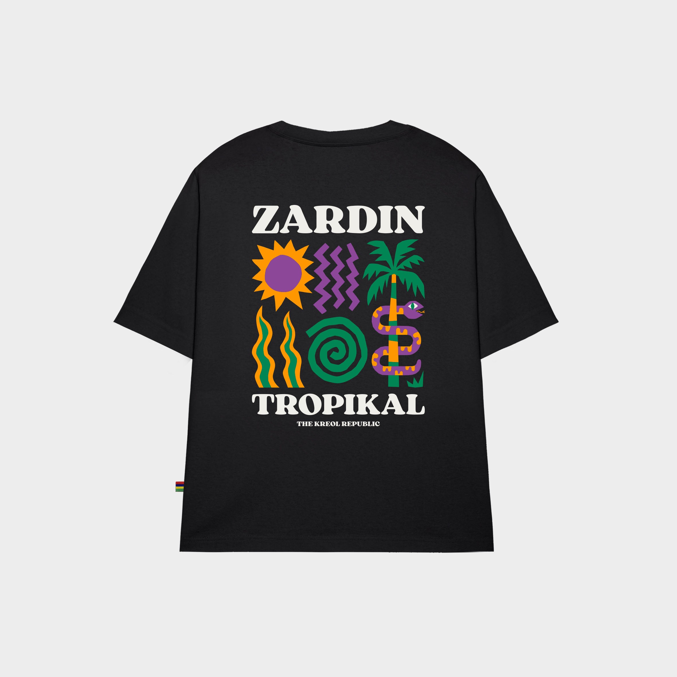 Tee-Shirt Kid Oversized ZARDIN TROPIKAL SERPAN