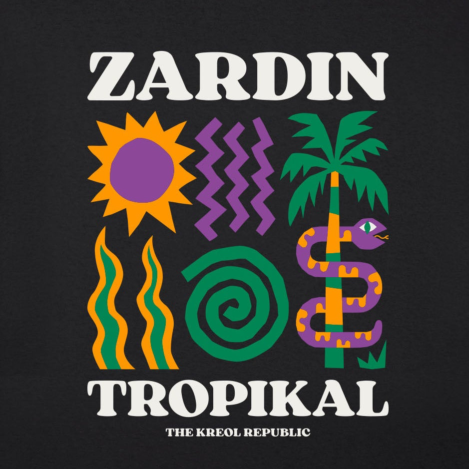 Tee-Shirt Kid Oversized ZARDIN TROPIKAL SERPAN