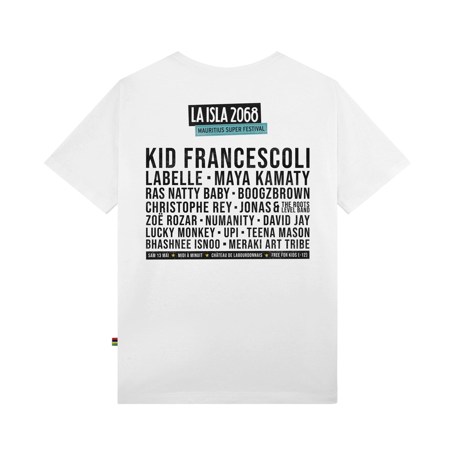 Tee-Shirt LA ISLA 2023 LINEUP