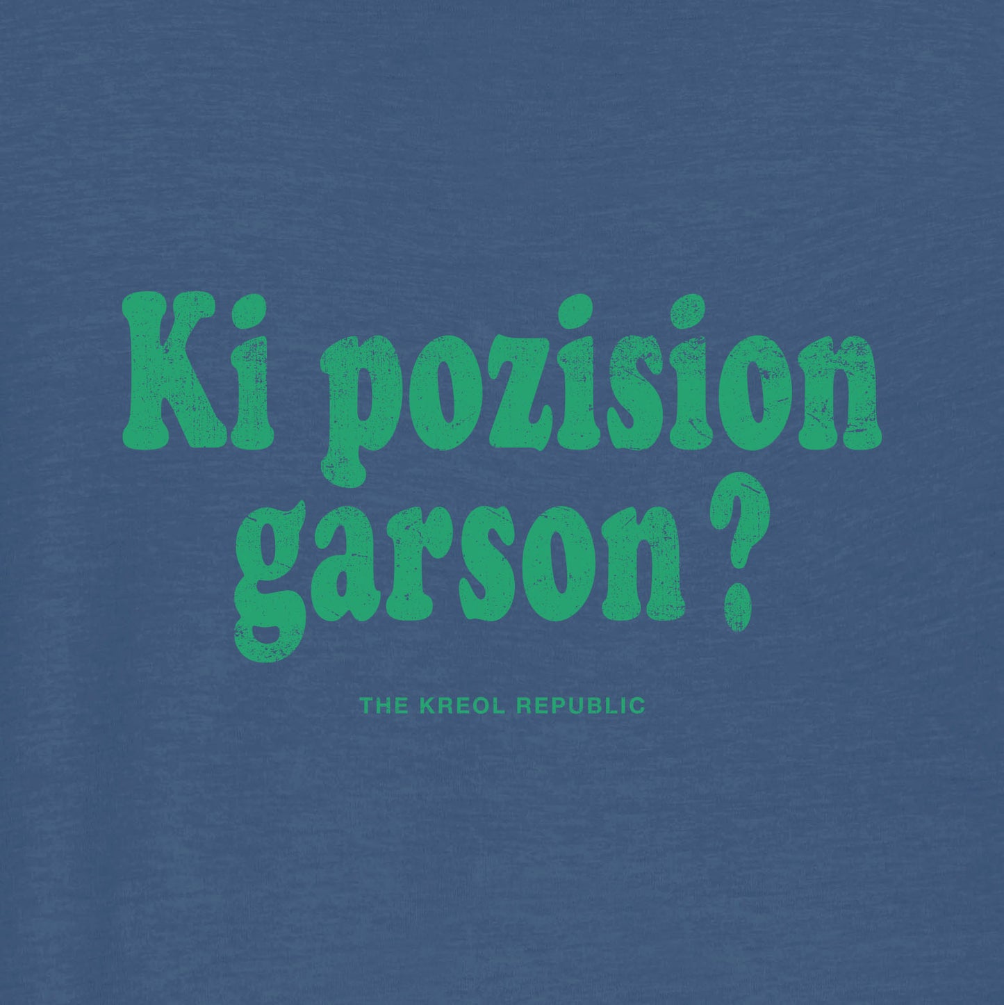 Tee-Shirt Kid KI POZISION