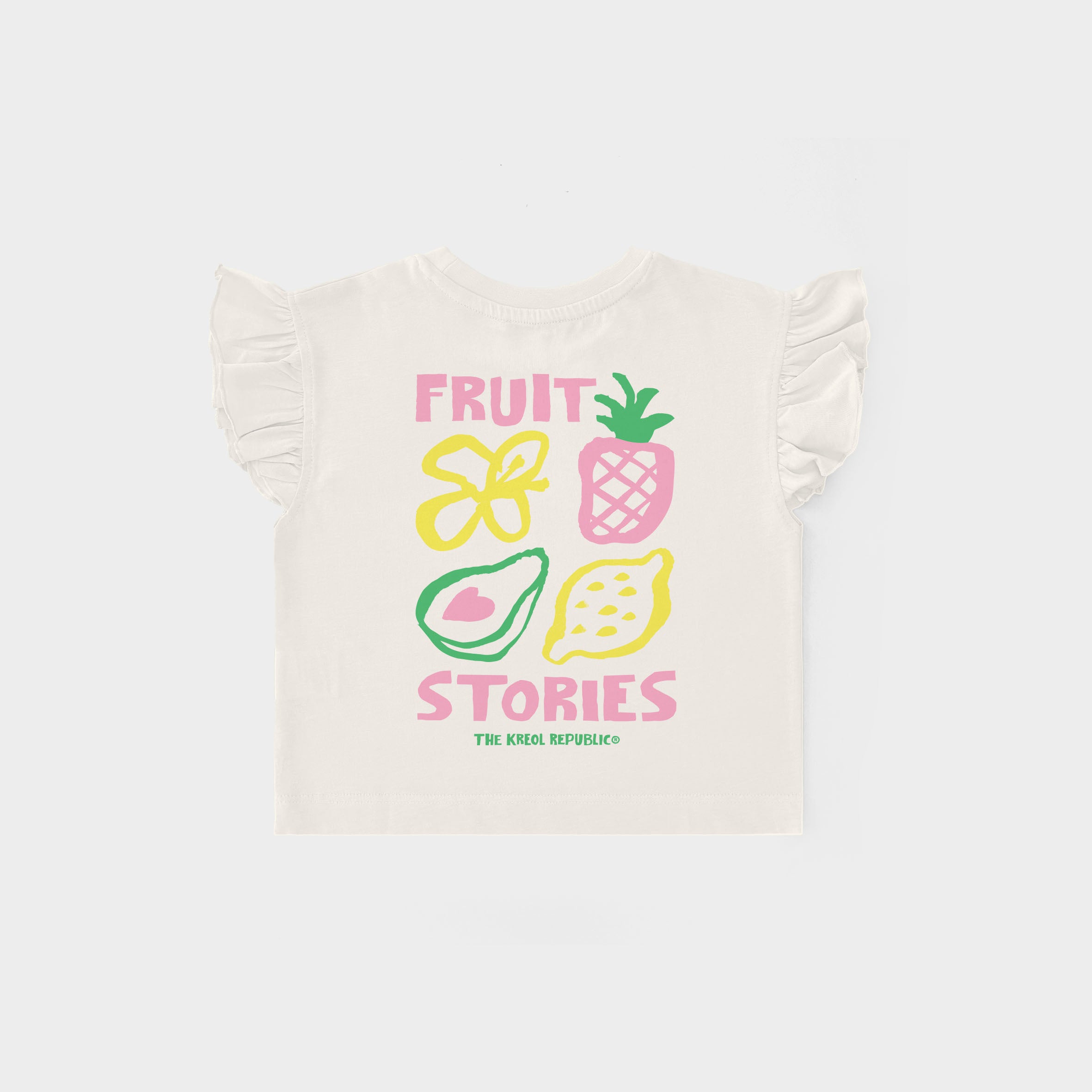 Tee-Shirt Ruffle Girl FRUIT STORIES