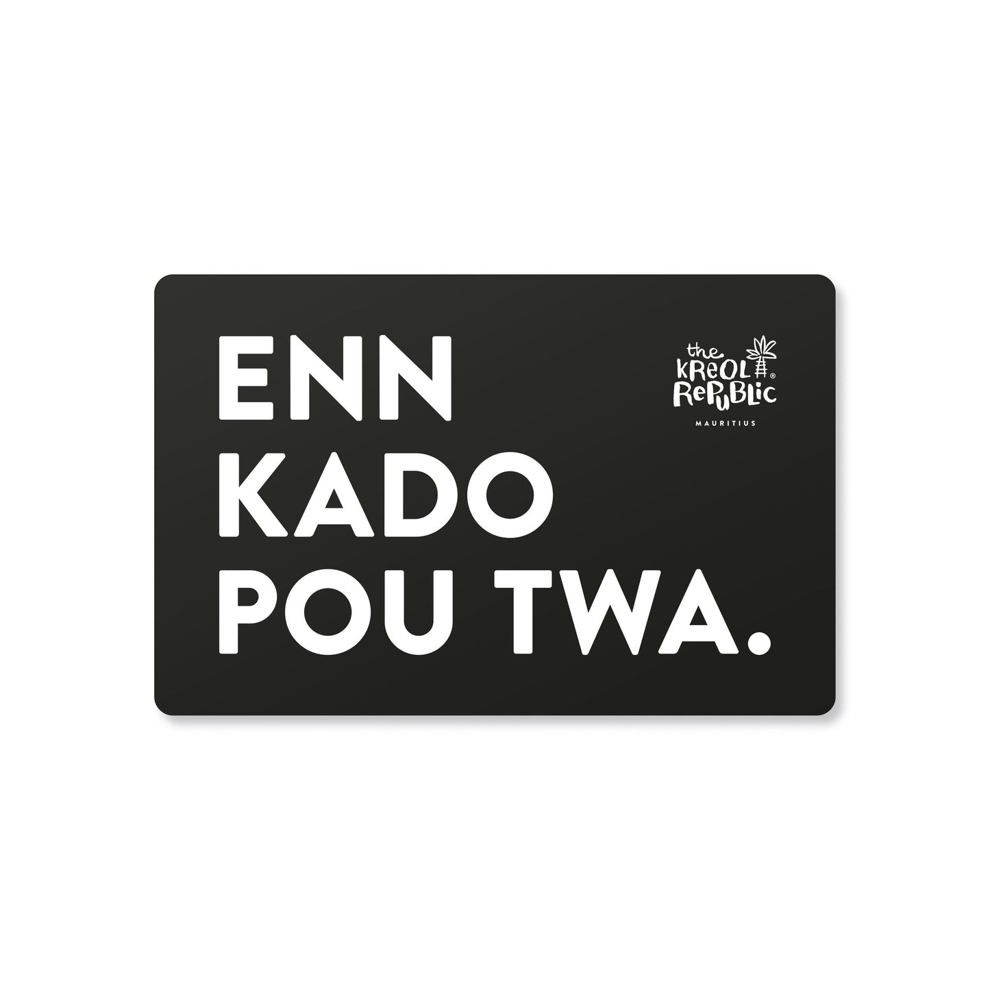 The Kreol Republic eGift Card