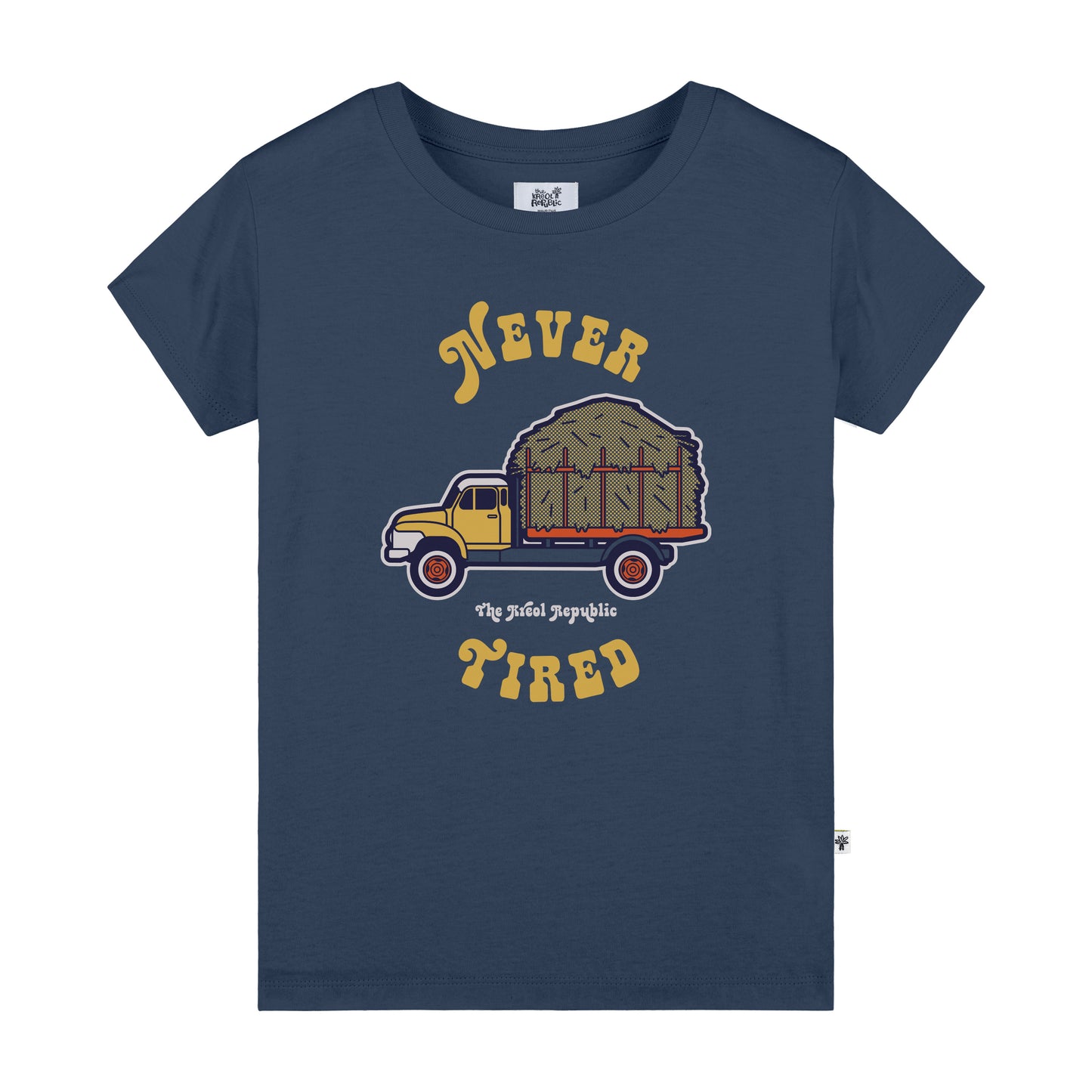 Tee-Shirt Kid NEVER TIRED