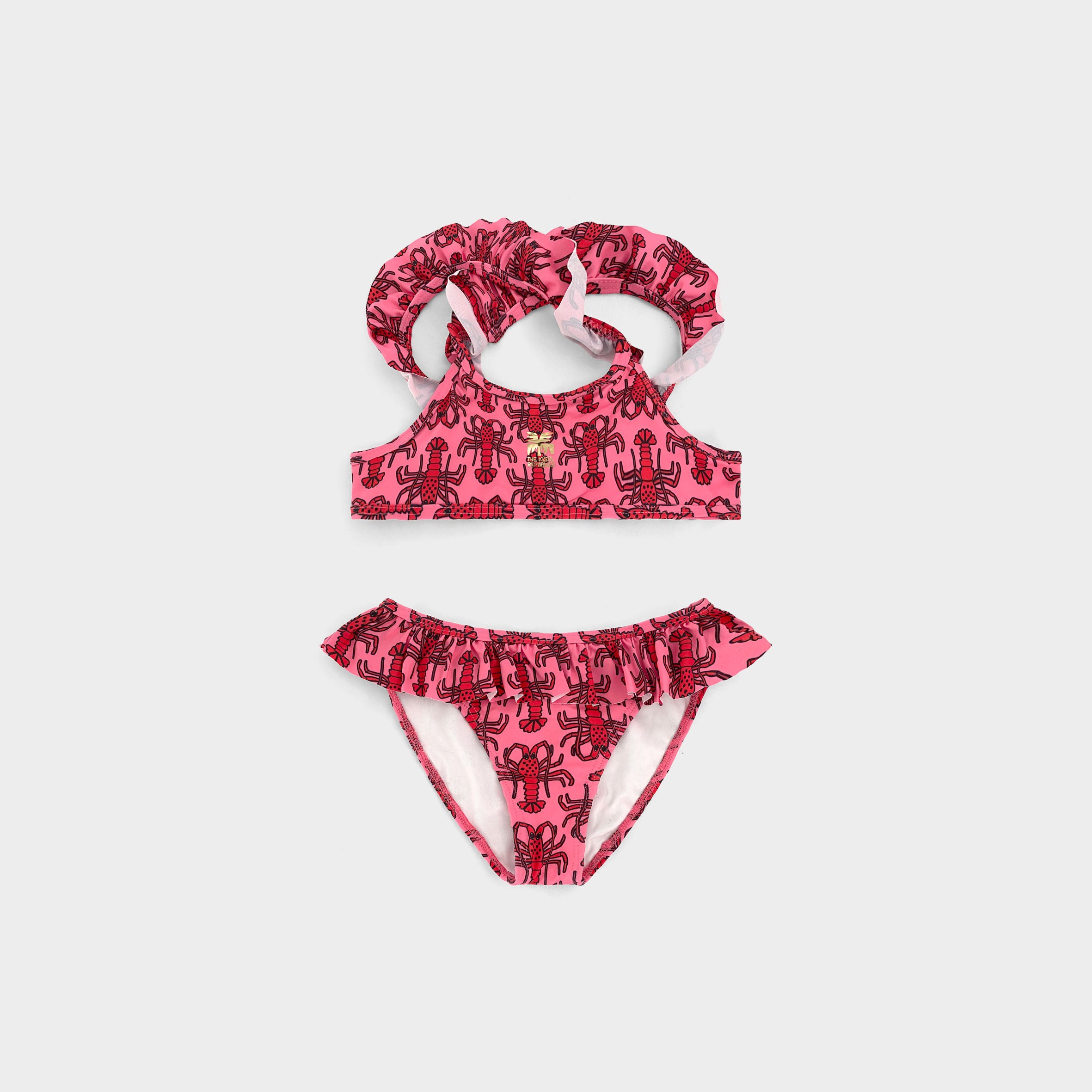 Ruffle Bikini Set Girl LOBSTER