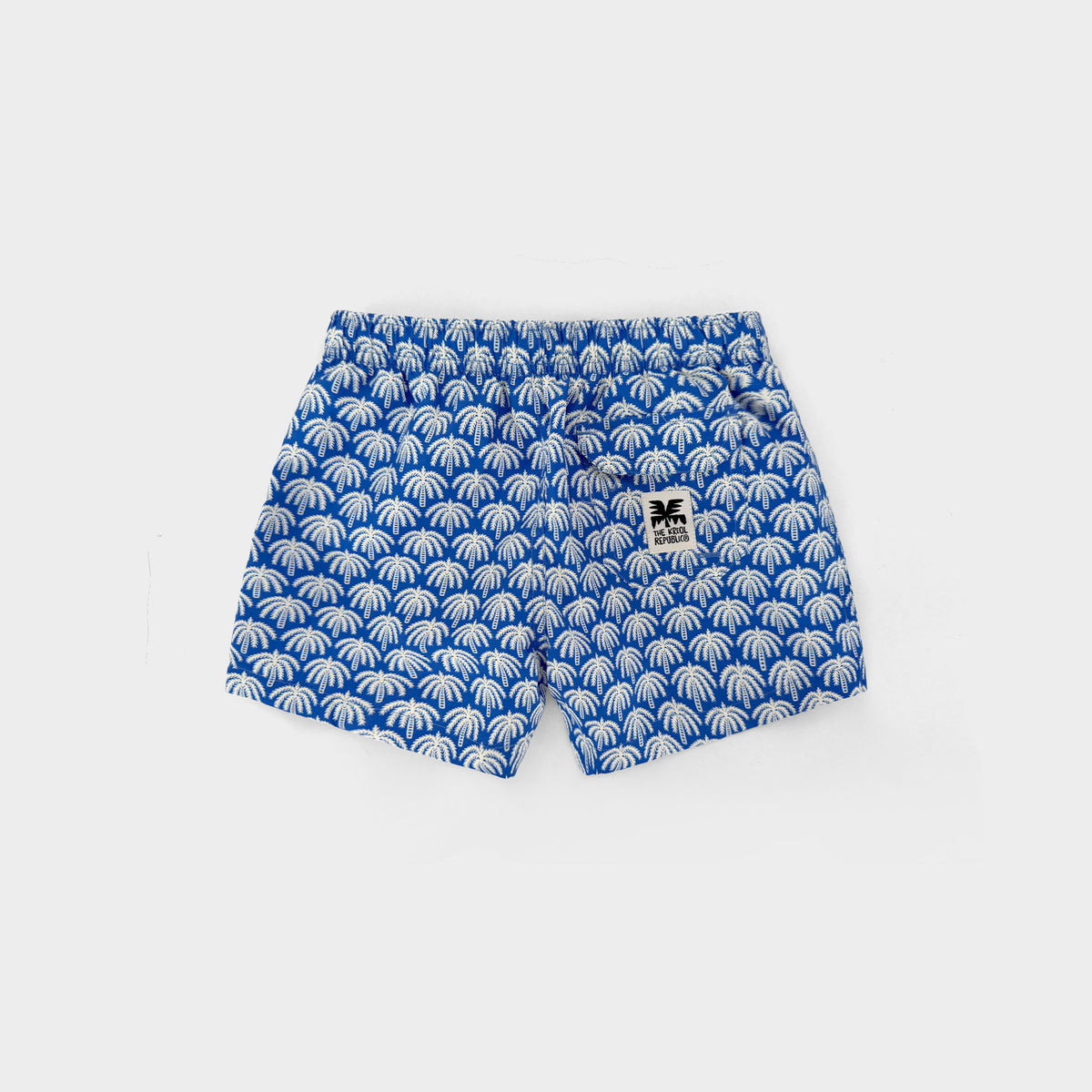 Classic Short Kid BLUE BLOCKPRINT