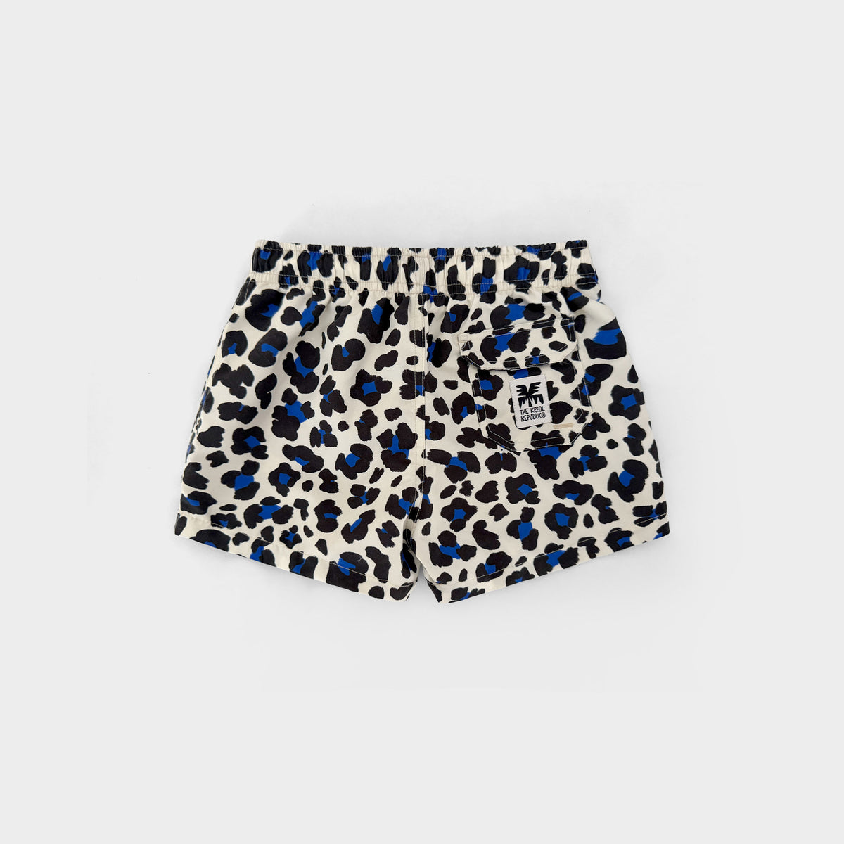 Classic Short Kid BLUE LEOPARD