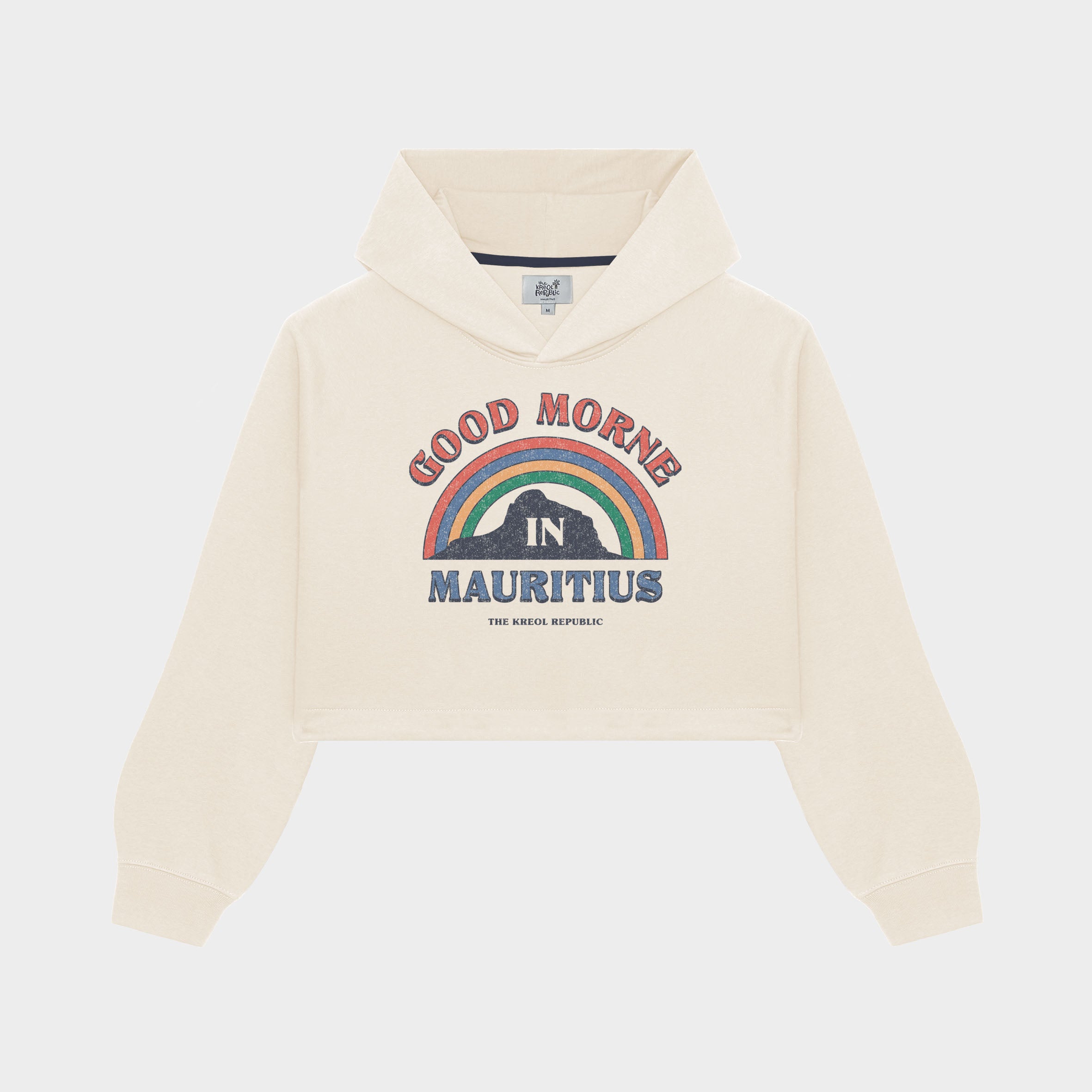 Hoodie Crop Woman GOOD MORNE