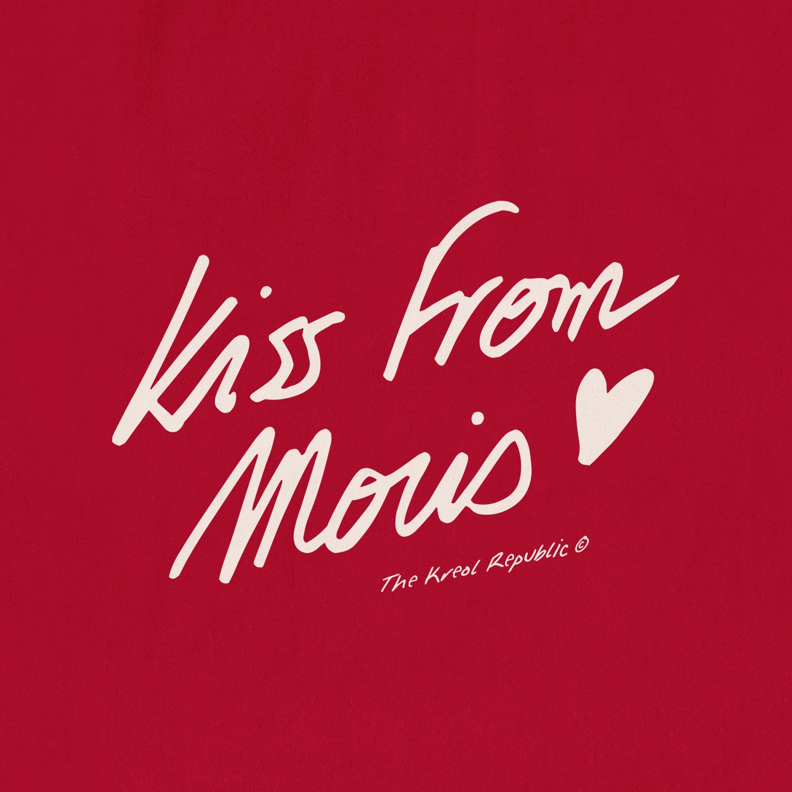 Maxi Beach Bag KISS FROM MORIS