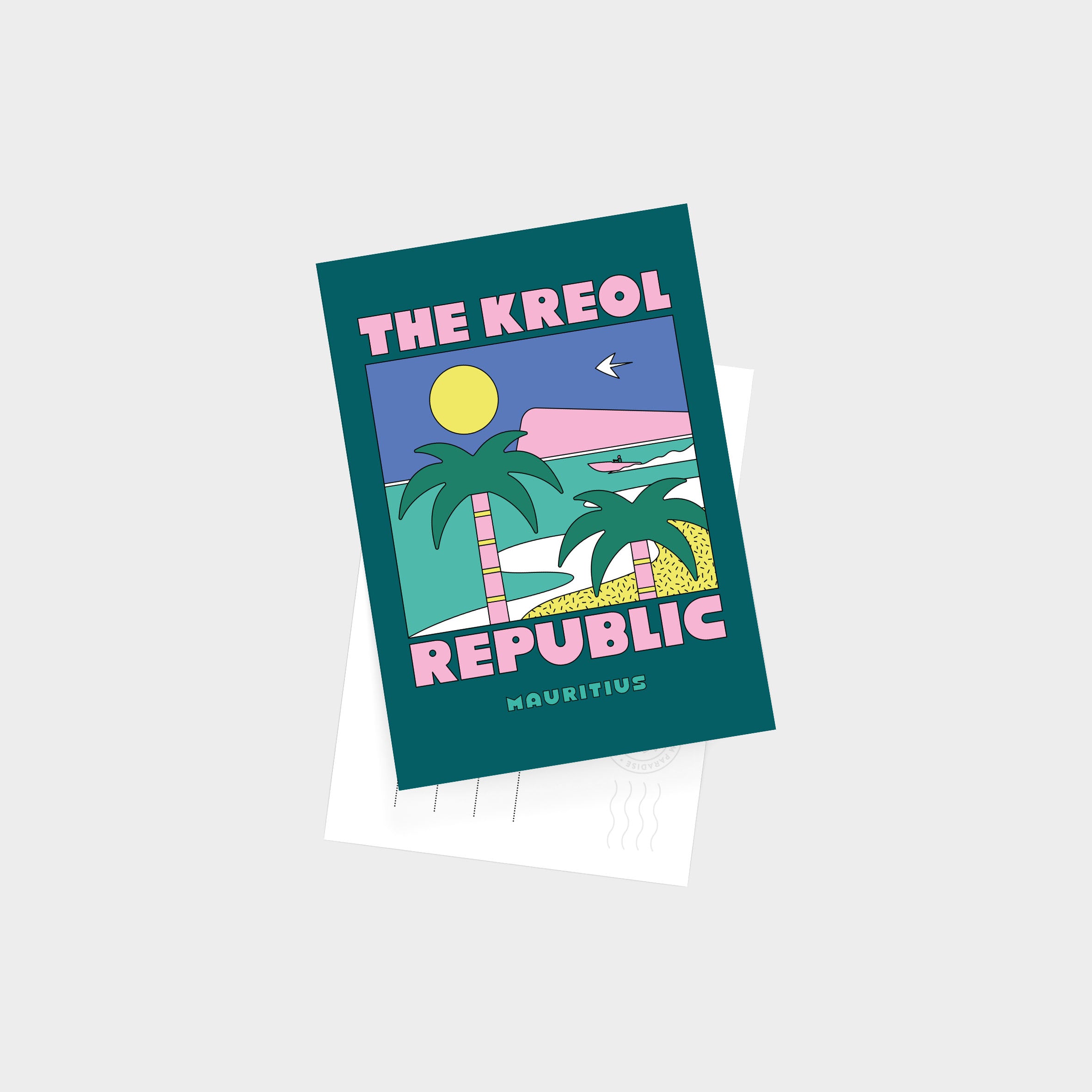 Postcard PARADISE CDM