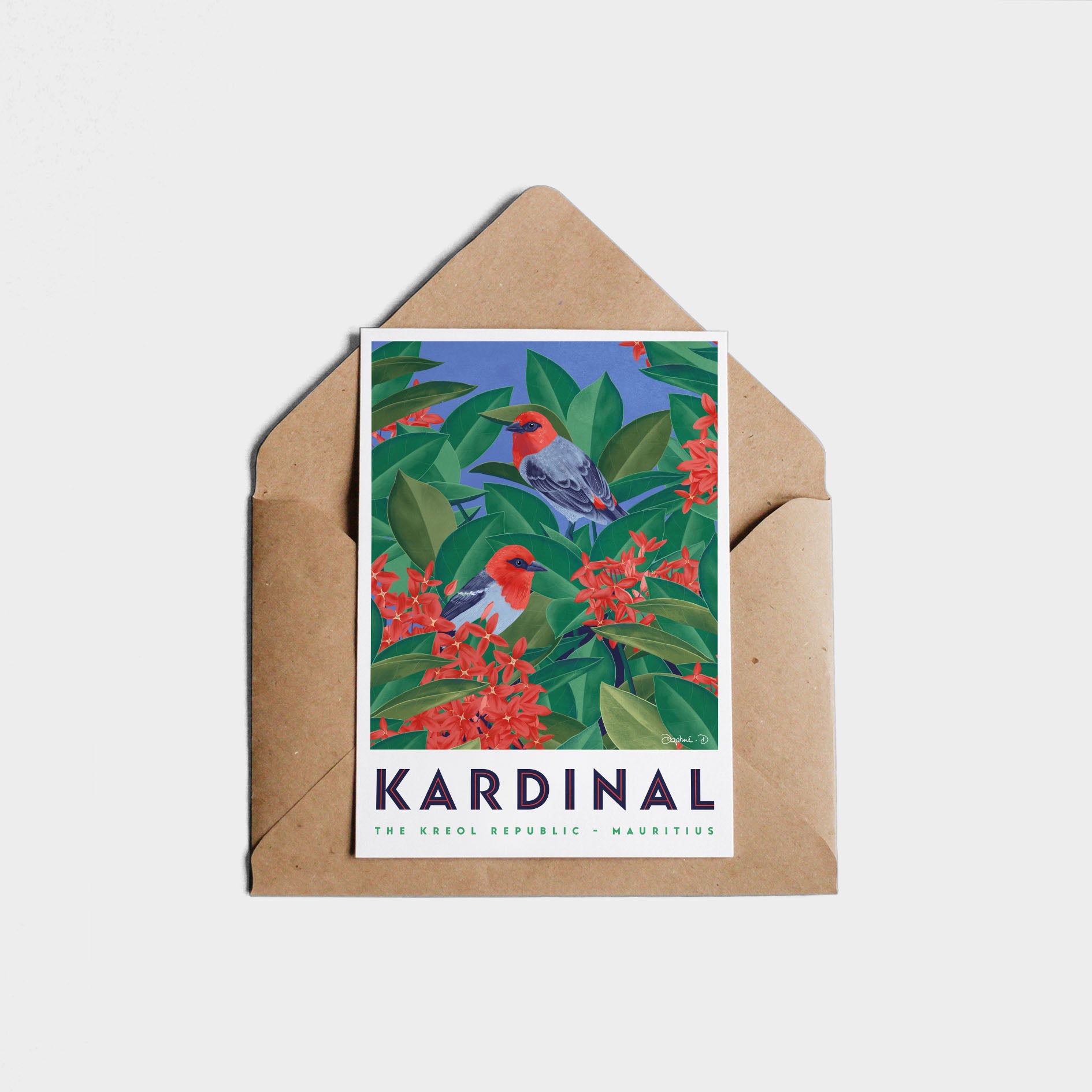 Postcard KARDINAL