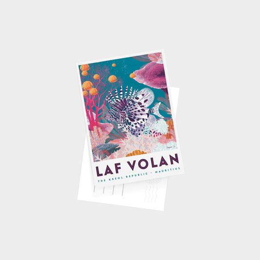 Postcard LAF VOLAN