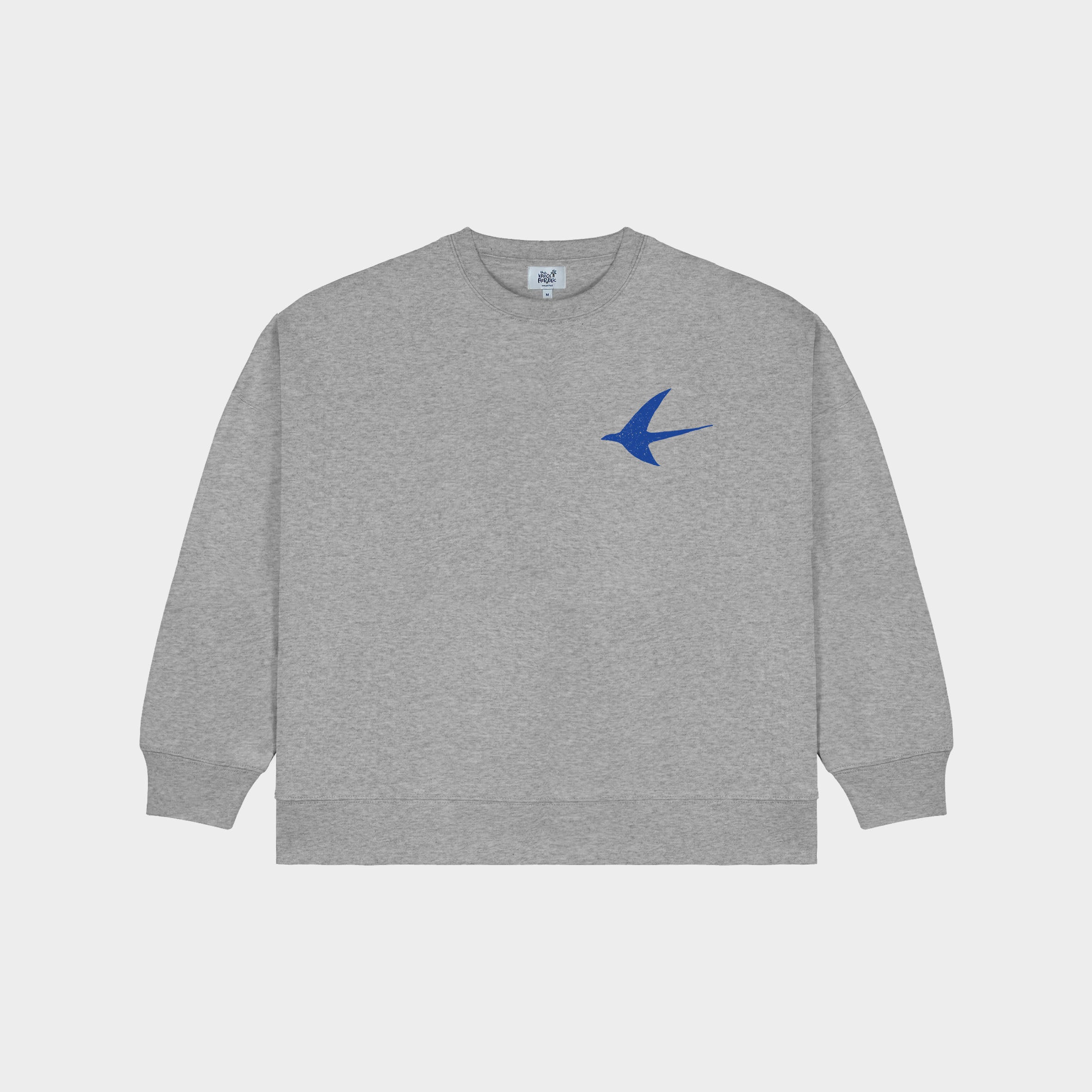 Sweat-Shirt Woman Boxy BLUE SUNSET