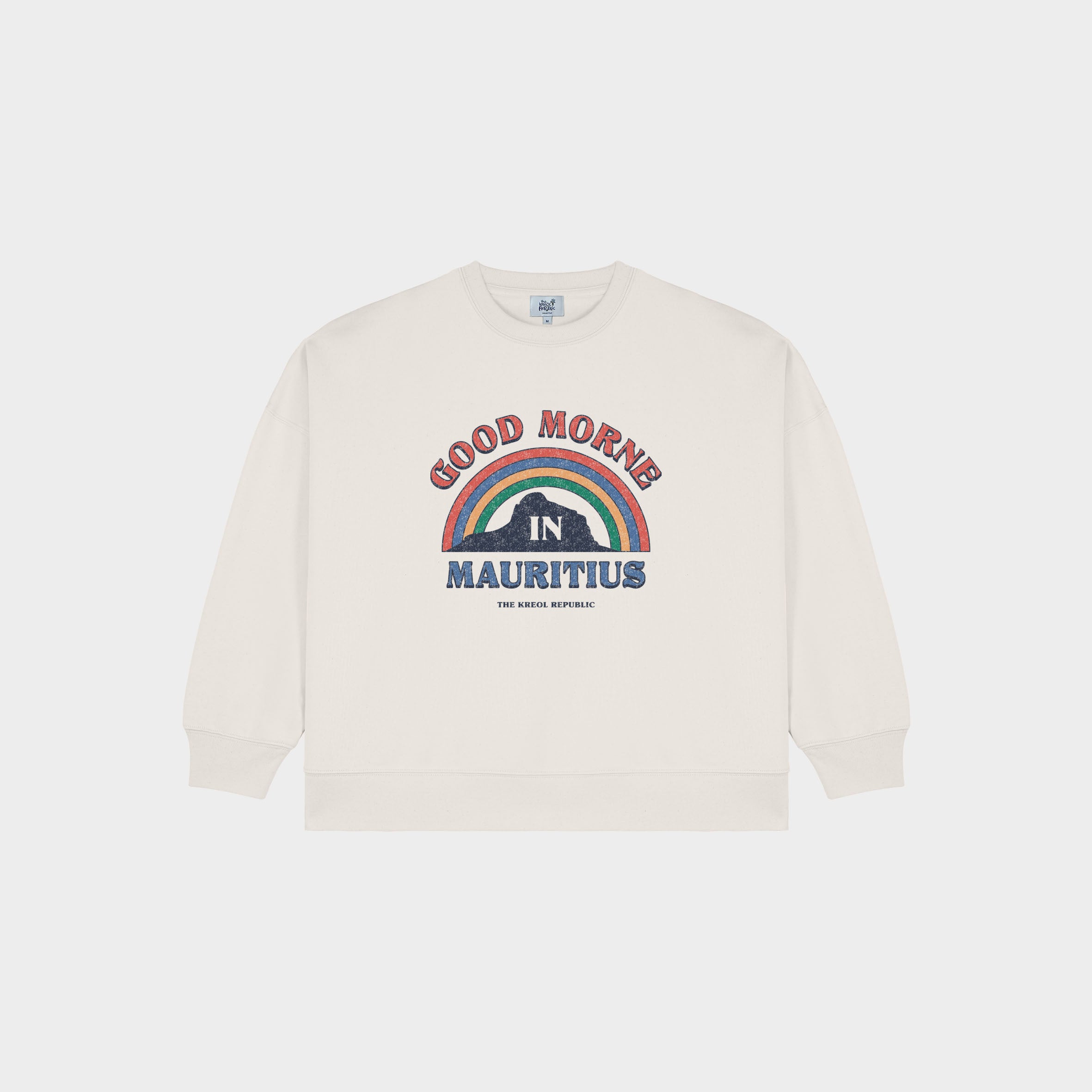 Sweat-Shirt Woman Boxy GOOD MORNE