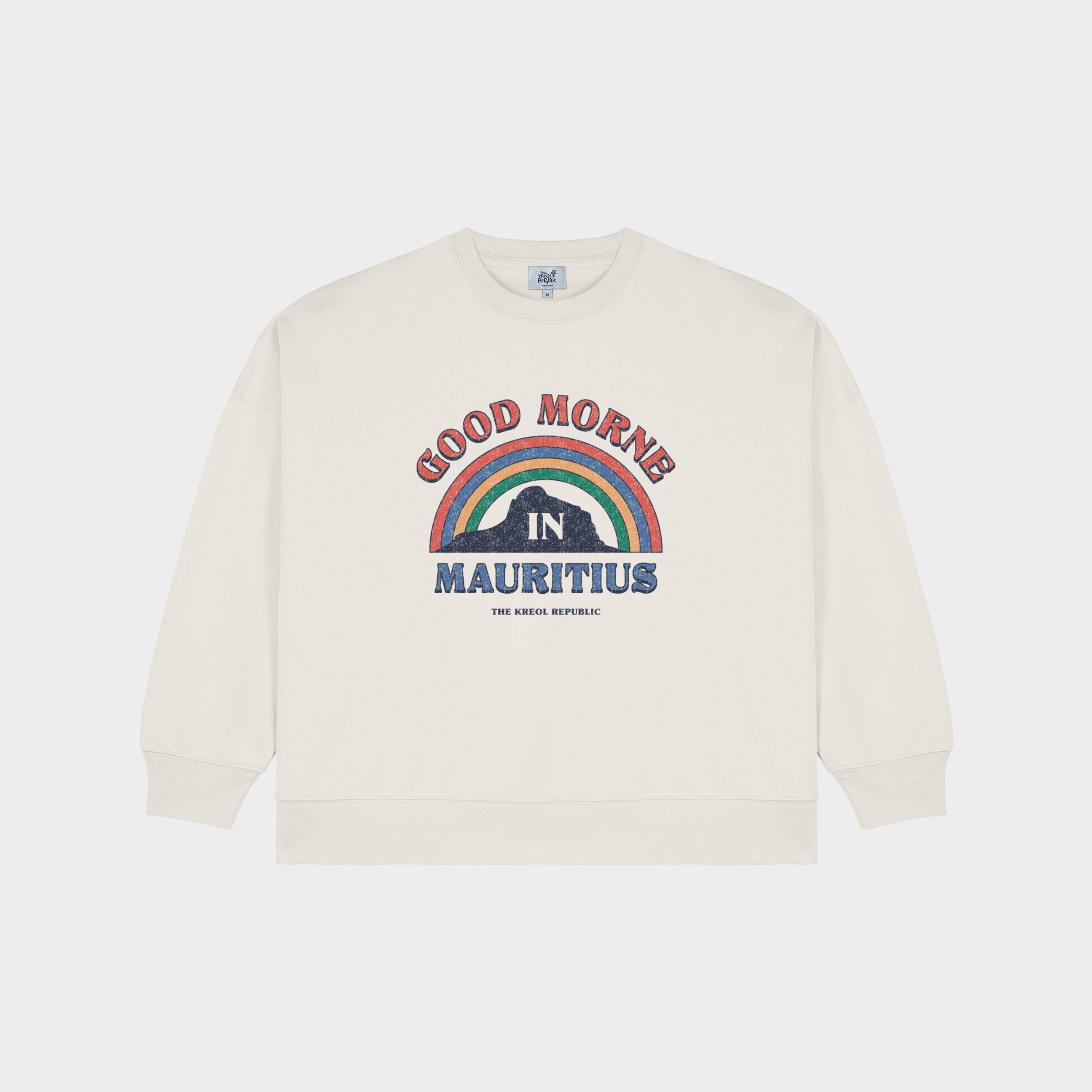 Sweat-Shirt Woman Boxy GOOD MORNE