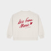 Sweat-Shirt Woman Boxy KISS FROM MORIS