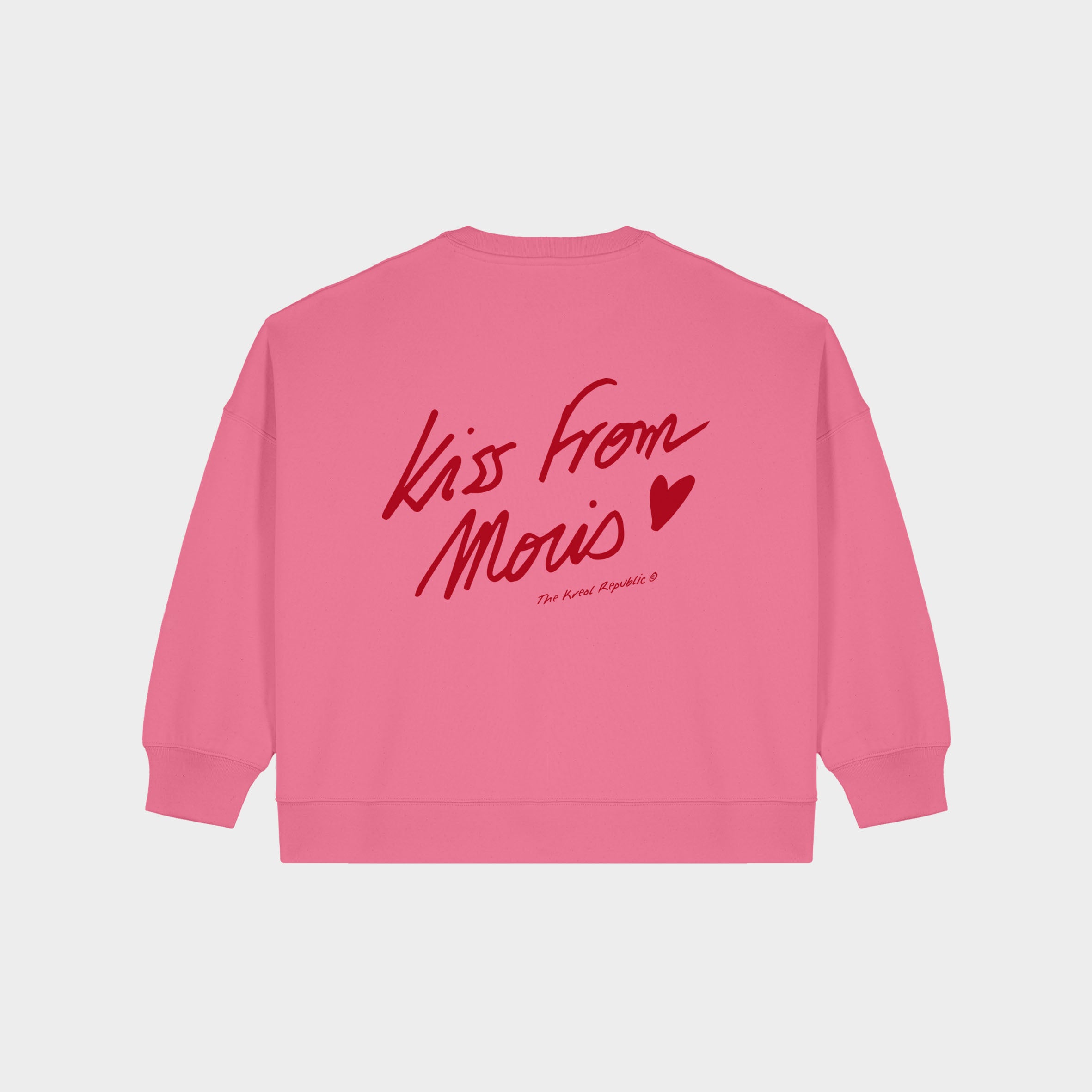 Sweat-Shirt Woman Boxy KISS FROM MORIS