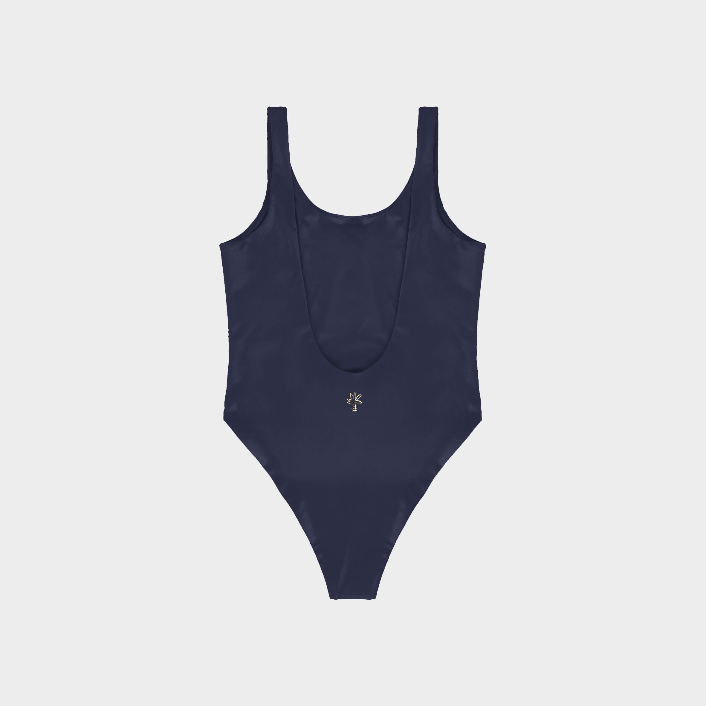 Round Neck Swimsuit Woman PALM