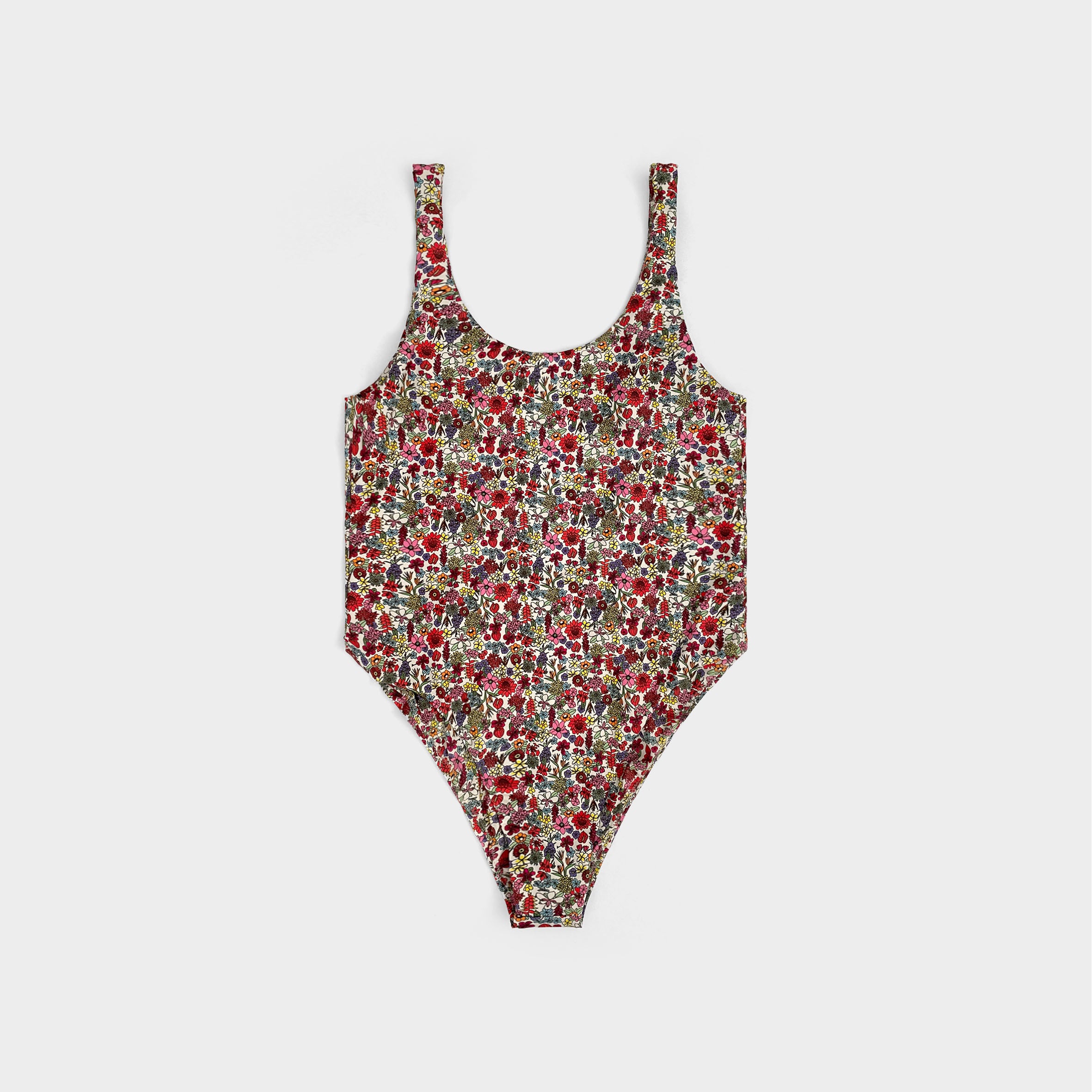 Round Neck Swimsuit Woman TROPICAL LIBERTY