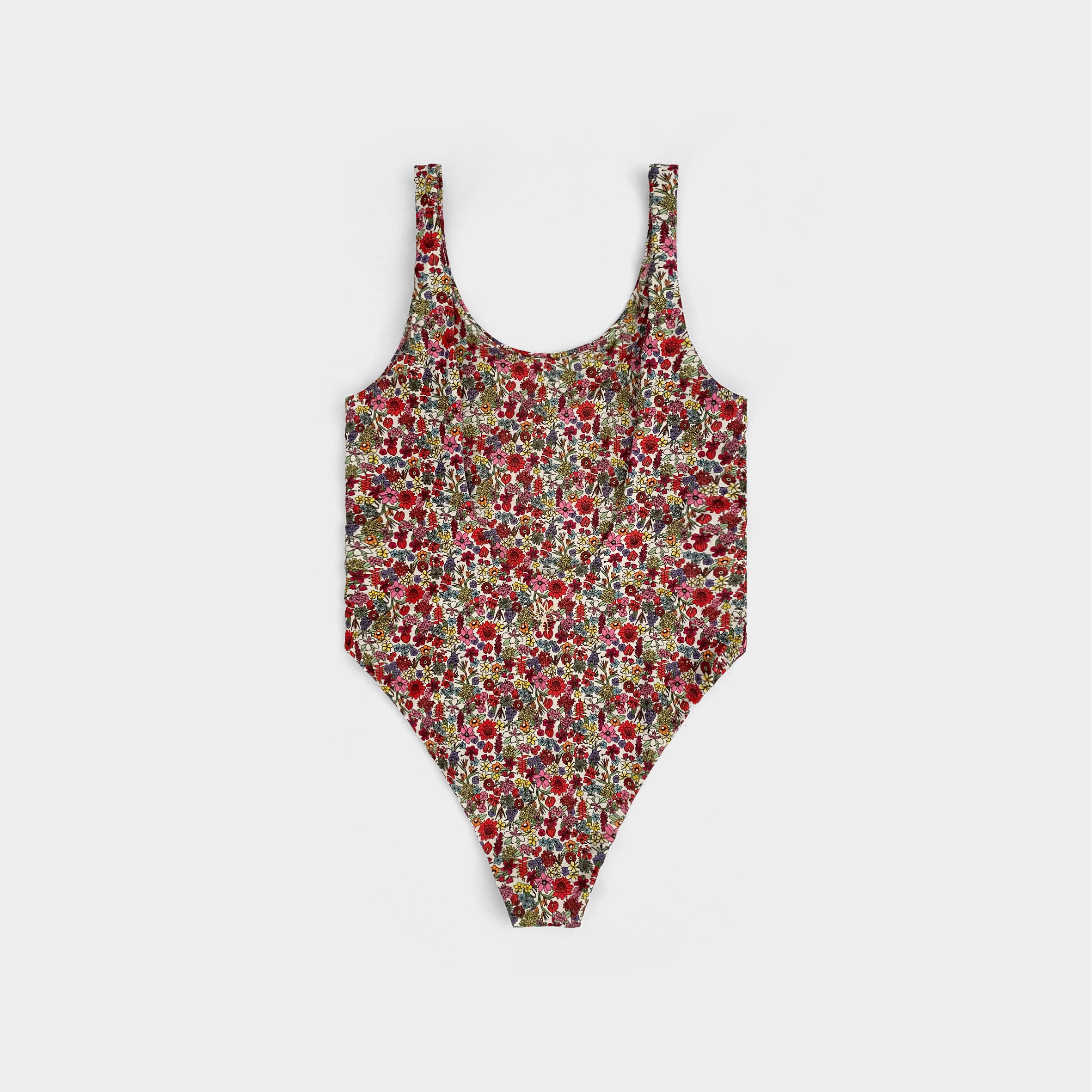 Round Neck Swimsuit Woman TROPICAL LIBERTY