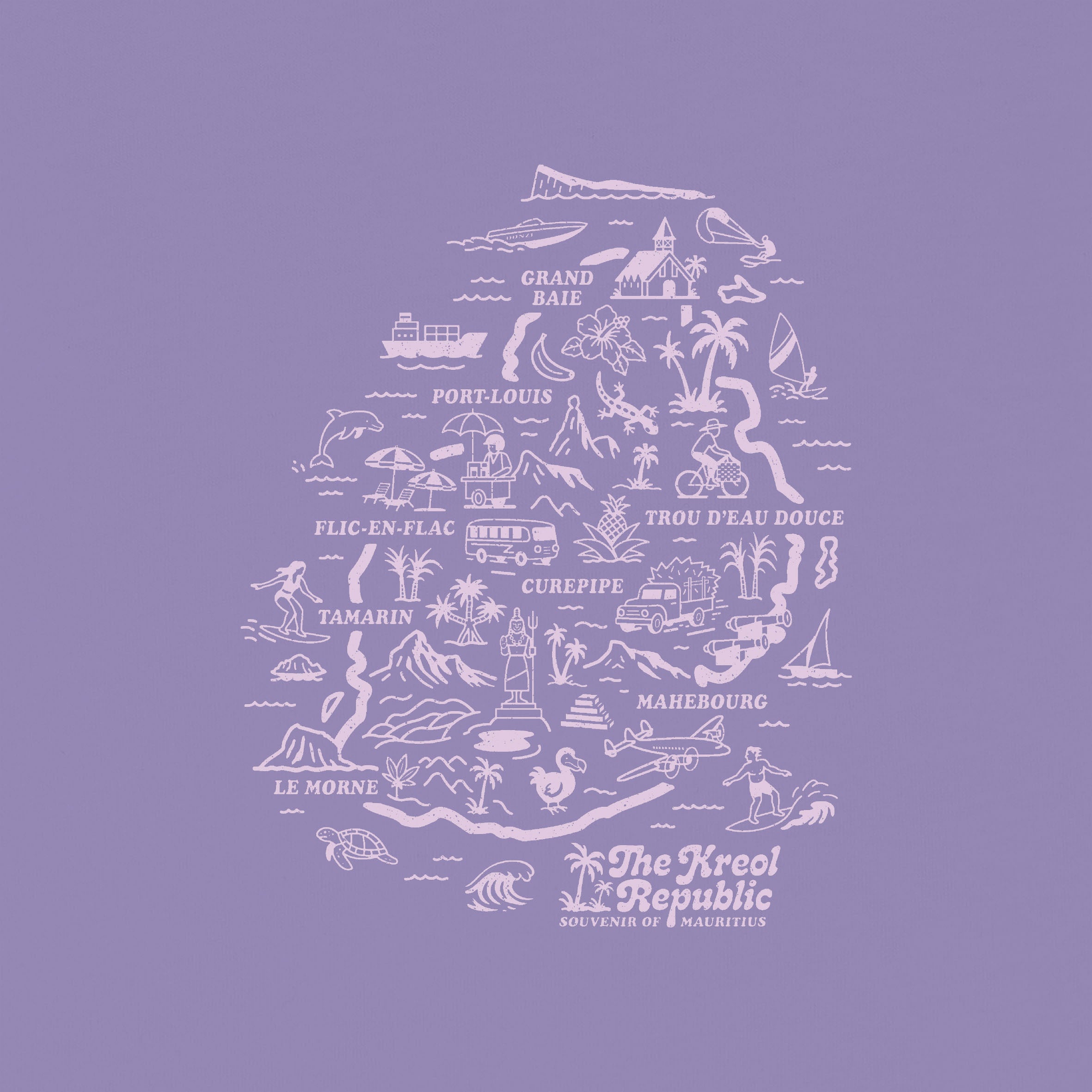 Tee-Shirt Kid Oversized MAP