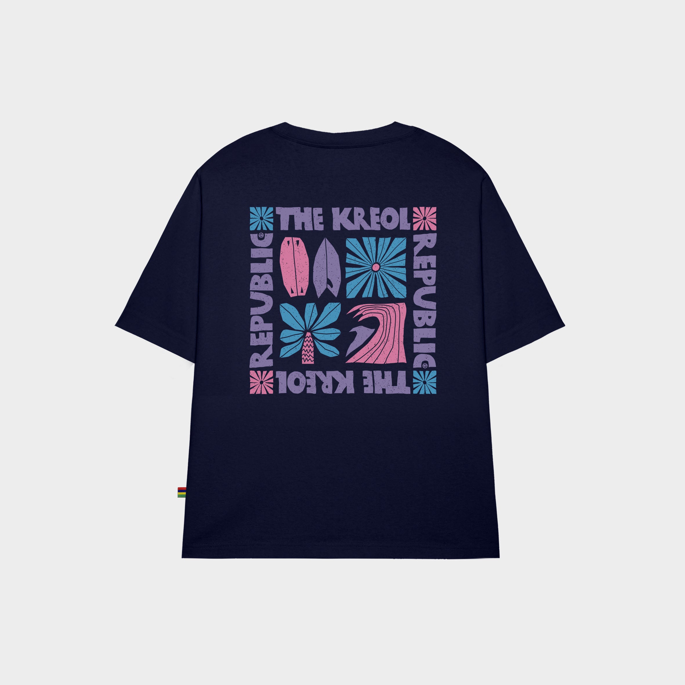 Tee-Shirt Kid Oversized PALM SQUARE
