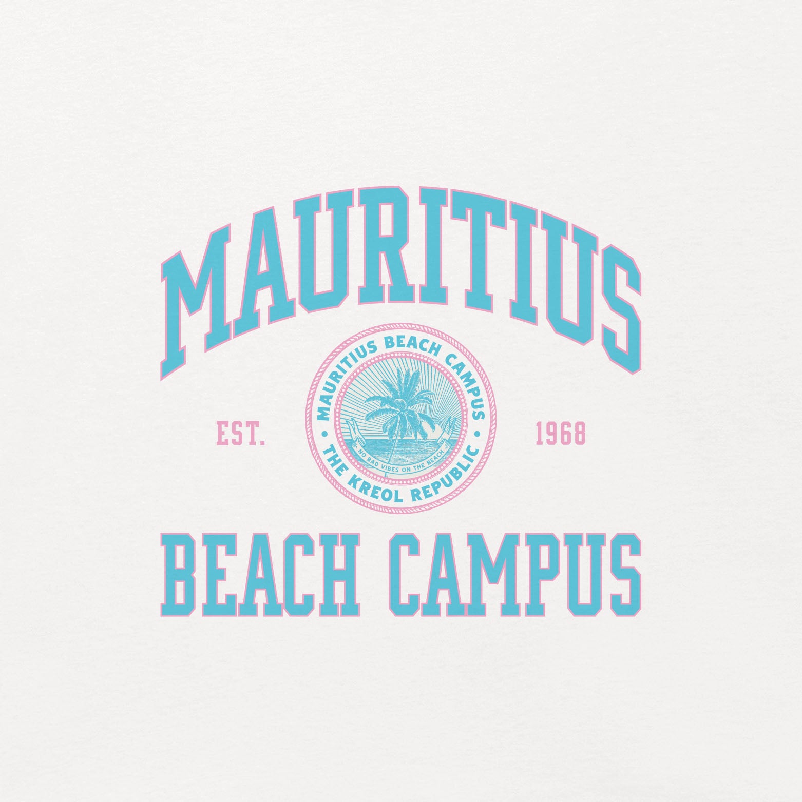 Tee-Shirt Crop Woman BEACH CAMPUS