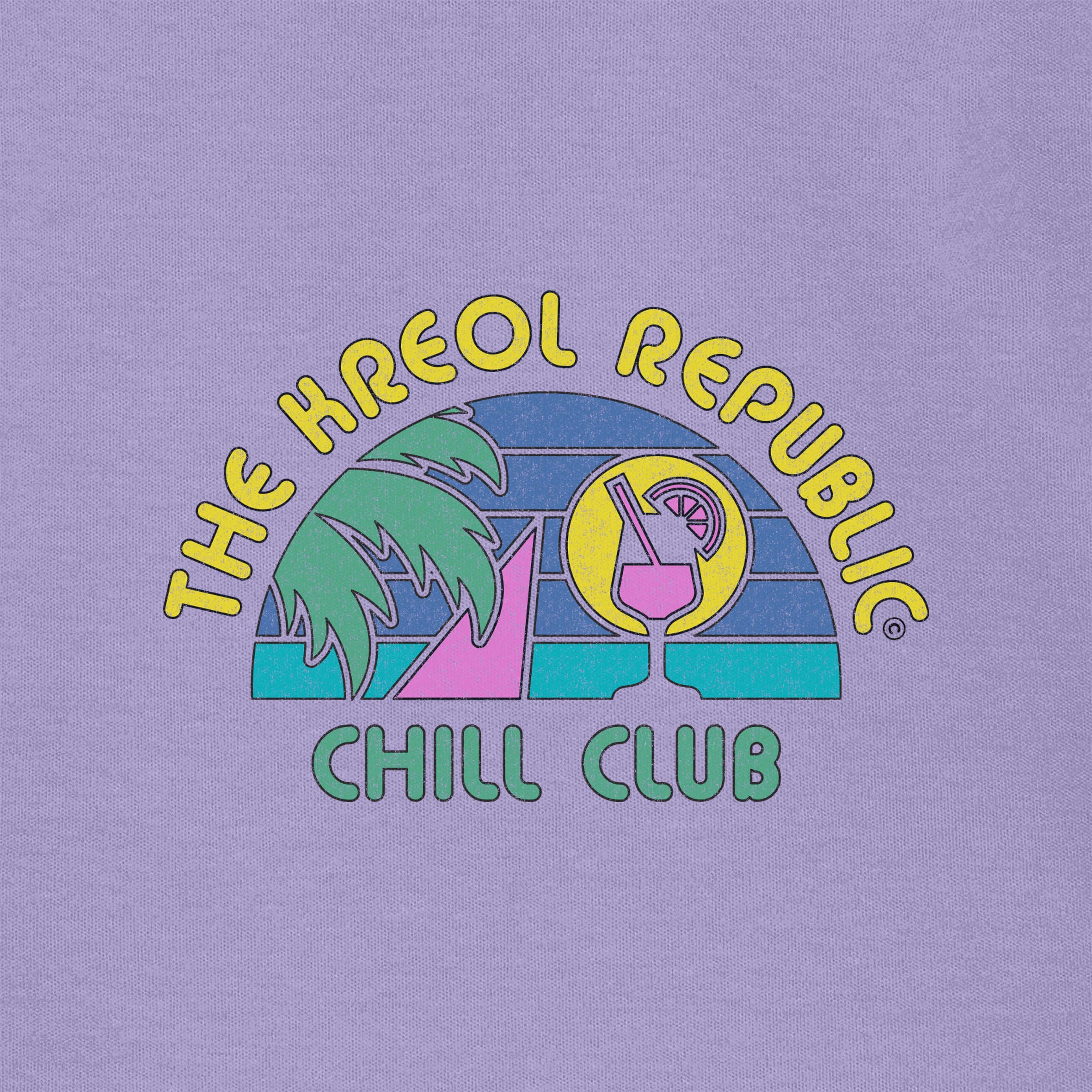 Tee-Shirt Crop Woman CHILL CLUB