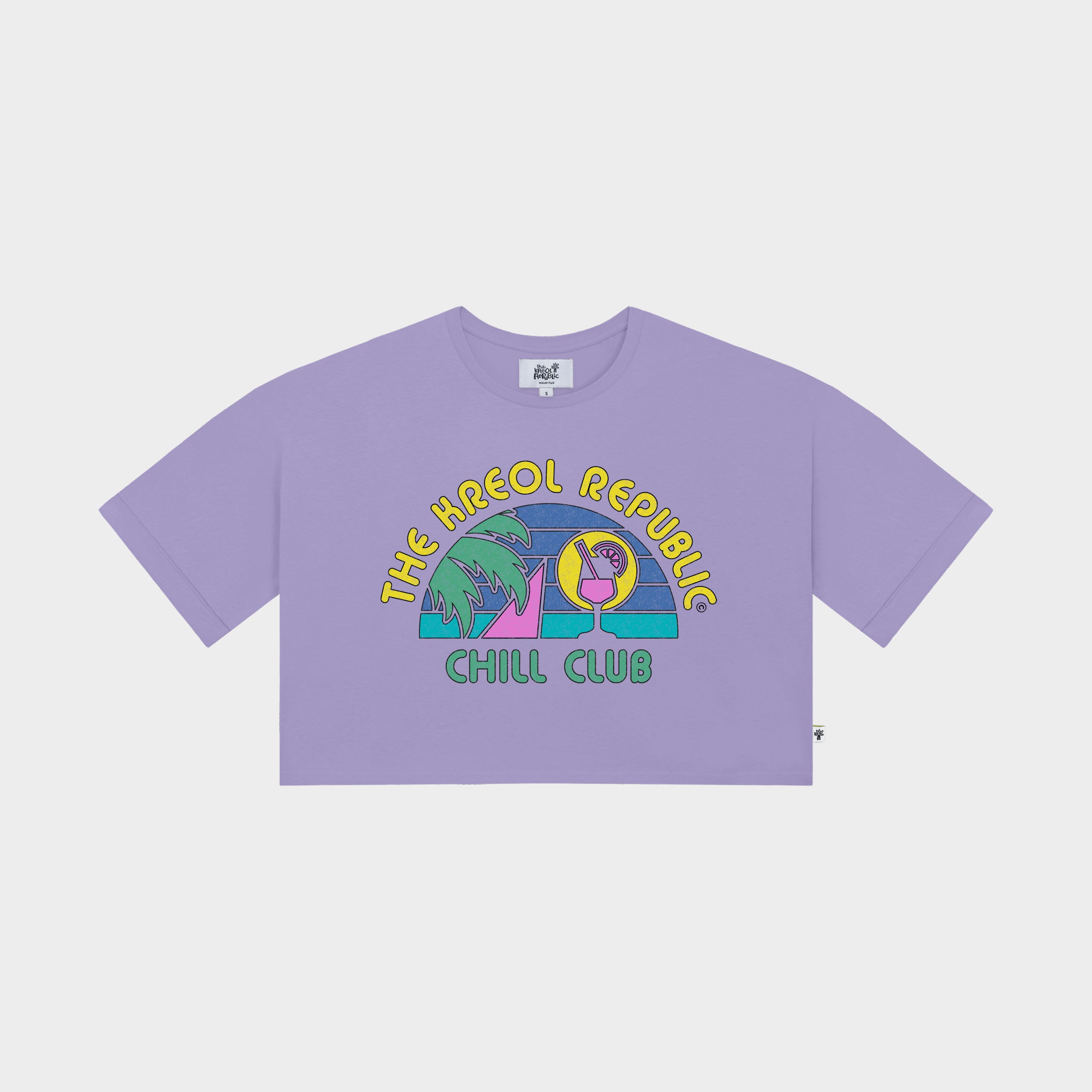 Tee-Shirt Crop Woman CHILL CLUB