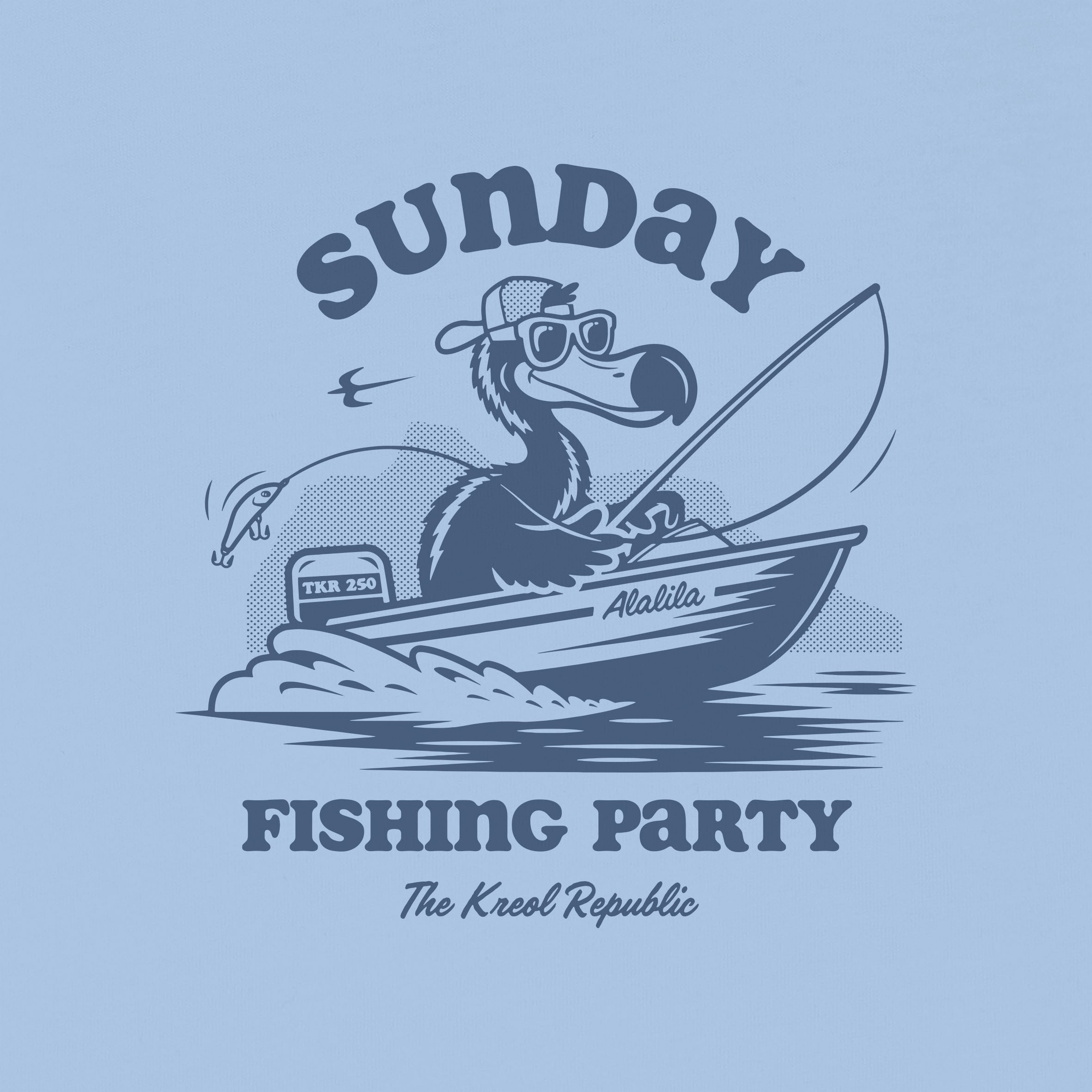 Tee-Shirt Kid FISHING DODO