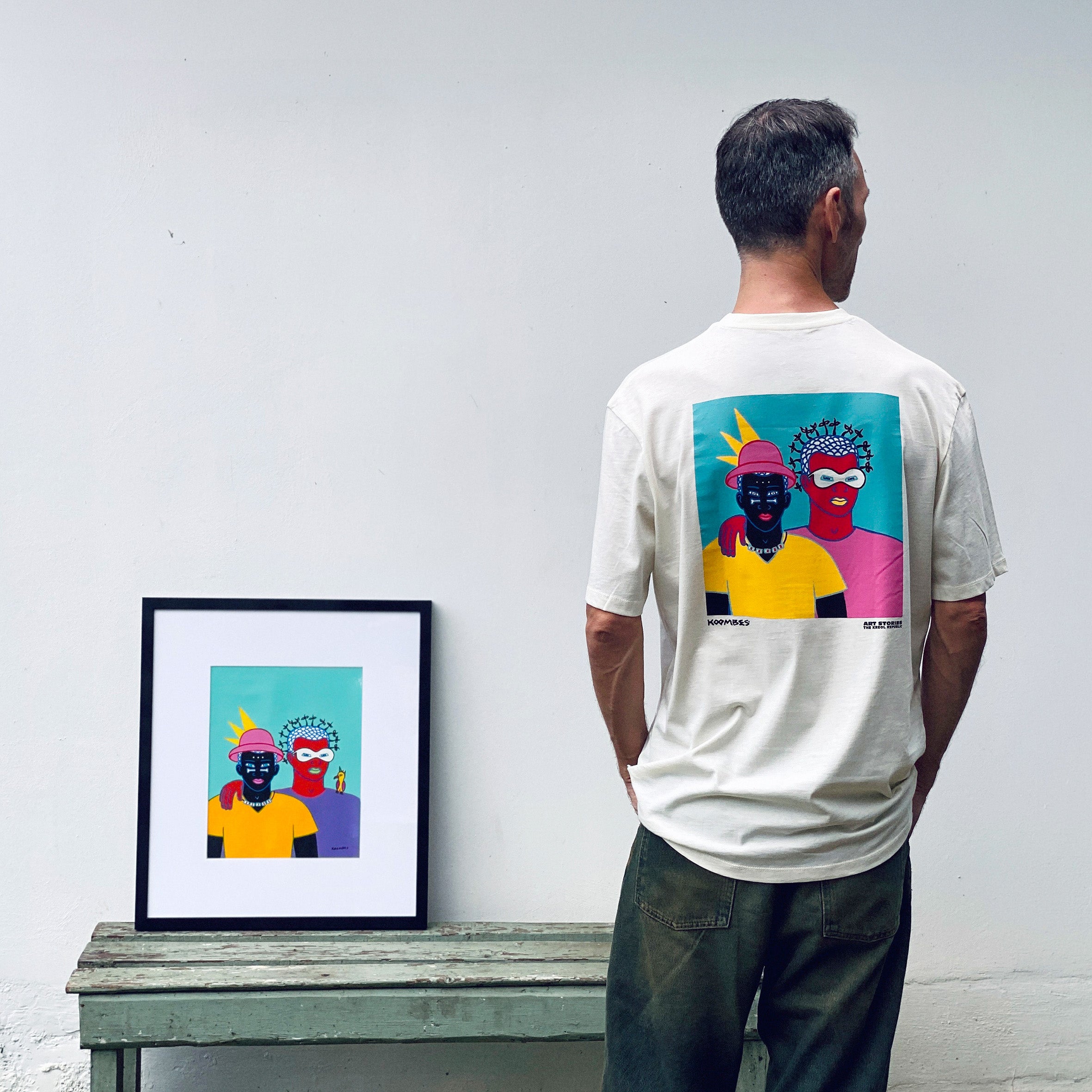 Tee-Shirt Loose Unisex KOOMBES LÉMURIE