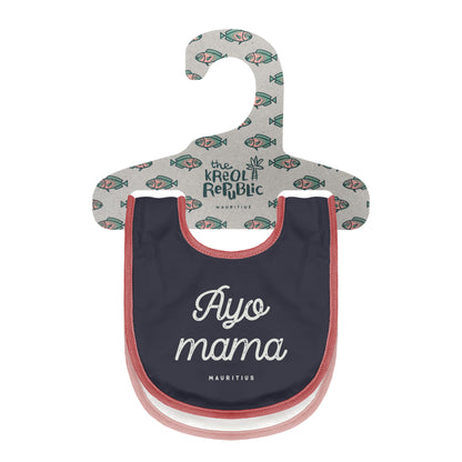 Pack 2 Baby Bibs + Eco Hanger