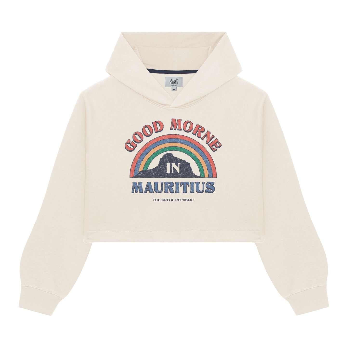 Hoodie Crop Woman GOOD MORNE