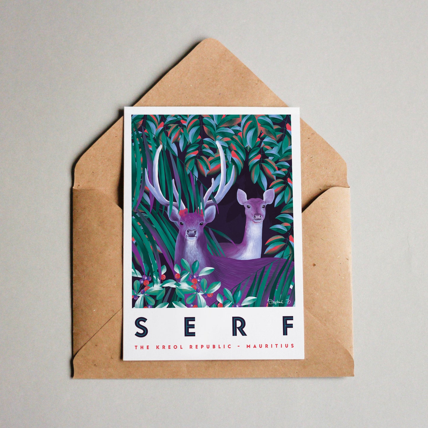 Postcard SERF