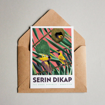 Postcard SERIN DIKAP