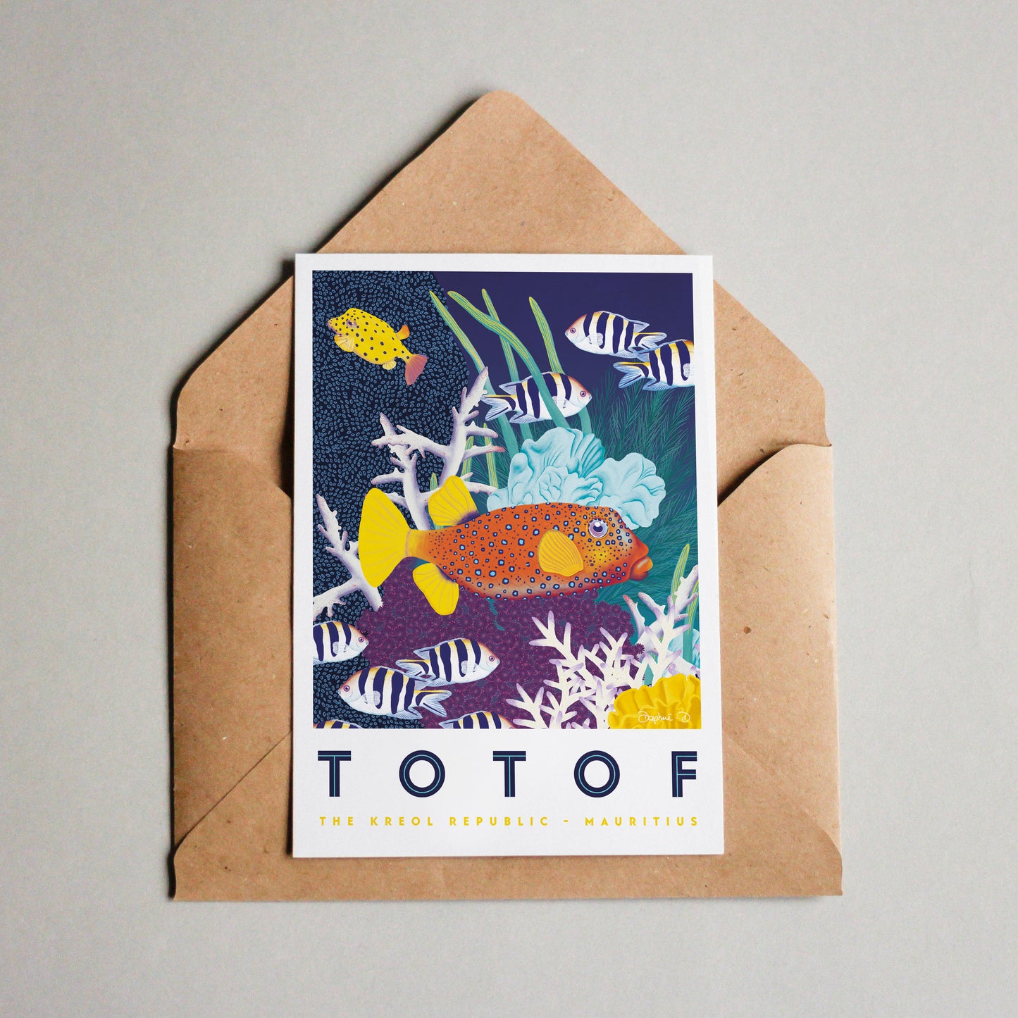 Postcard TOTOF