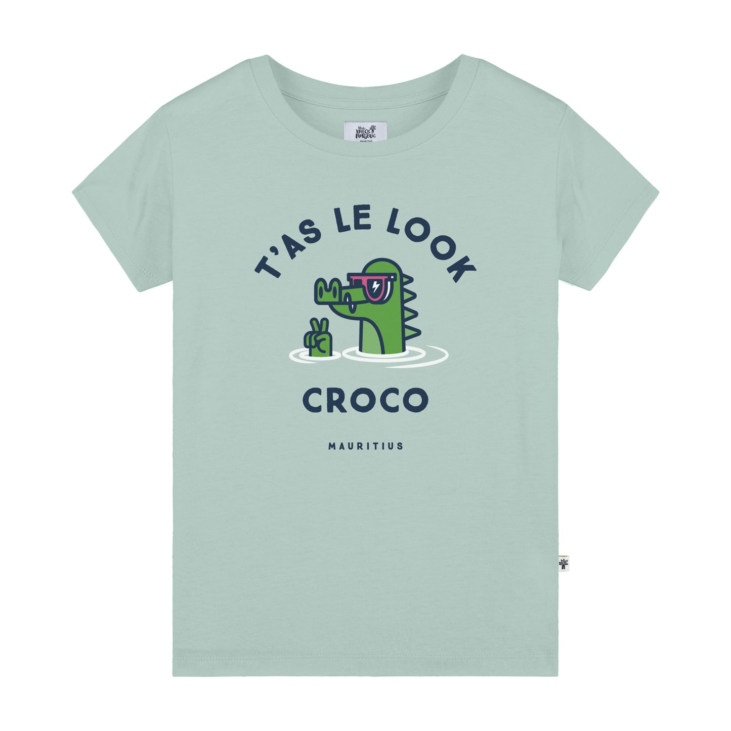 Tee-Shirt Kid T'AS LE LOOK CROCO