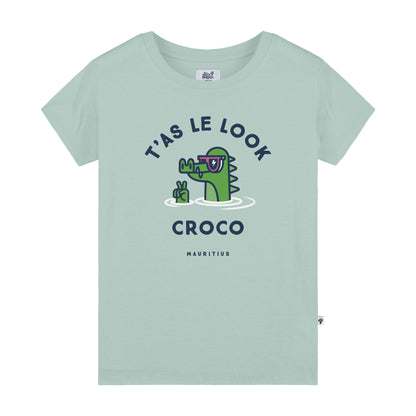 Tee-Shirt Kid T'AS LE LOOK CROCO