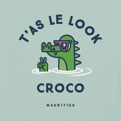 Tee-Shirt Kid T'AS LE LOOK CROCO